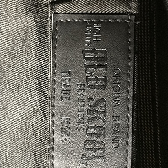 Old Skool - Black Denim Jeans 34(slim) - Picture 6 of 6